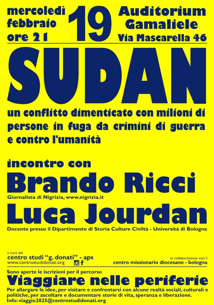 SUDAN - un conflitto dimenticato